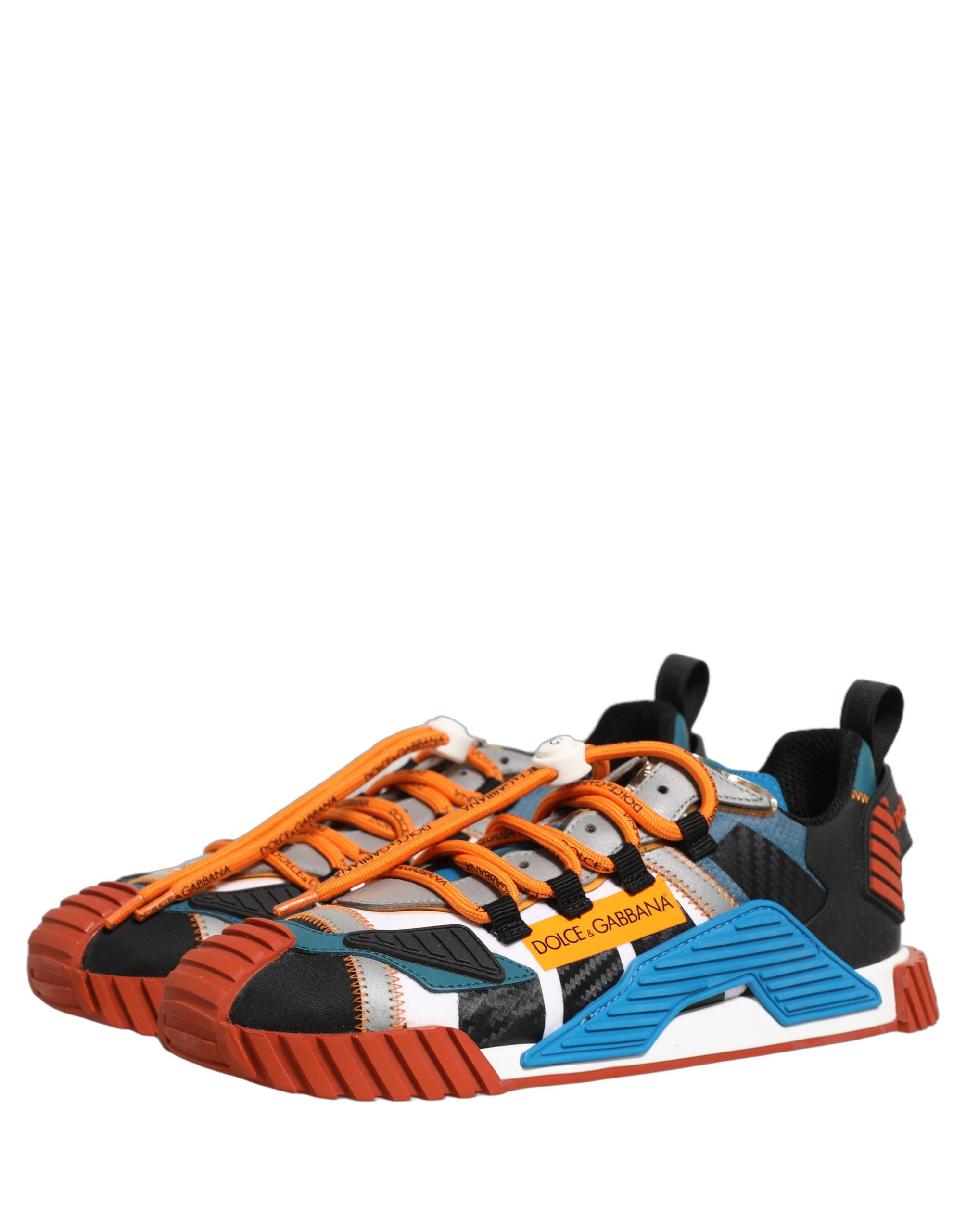 Dolce & Gabbana Multicolor Low Top NS1 Men Sneakers Shoes - Image 5