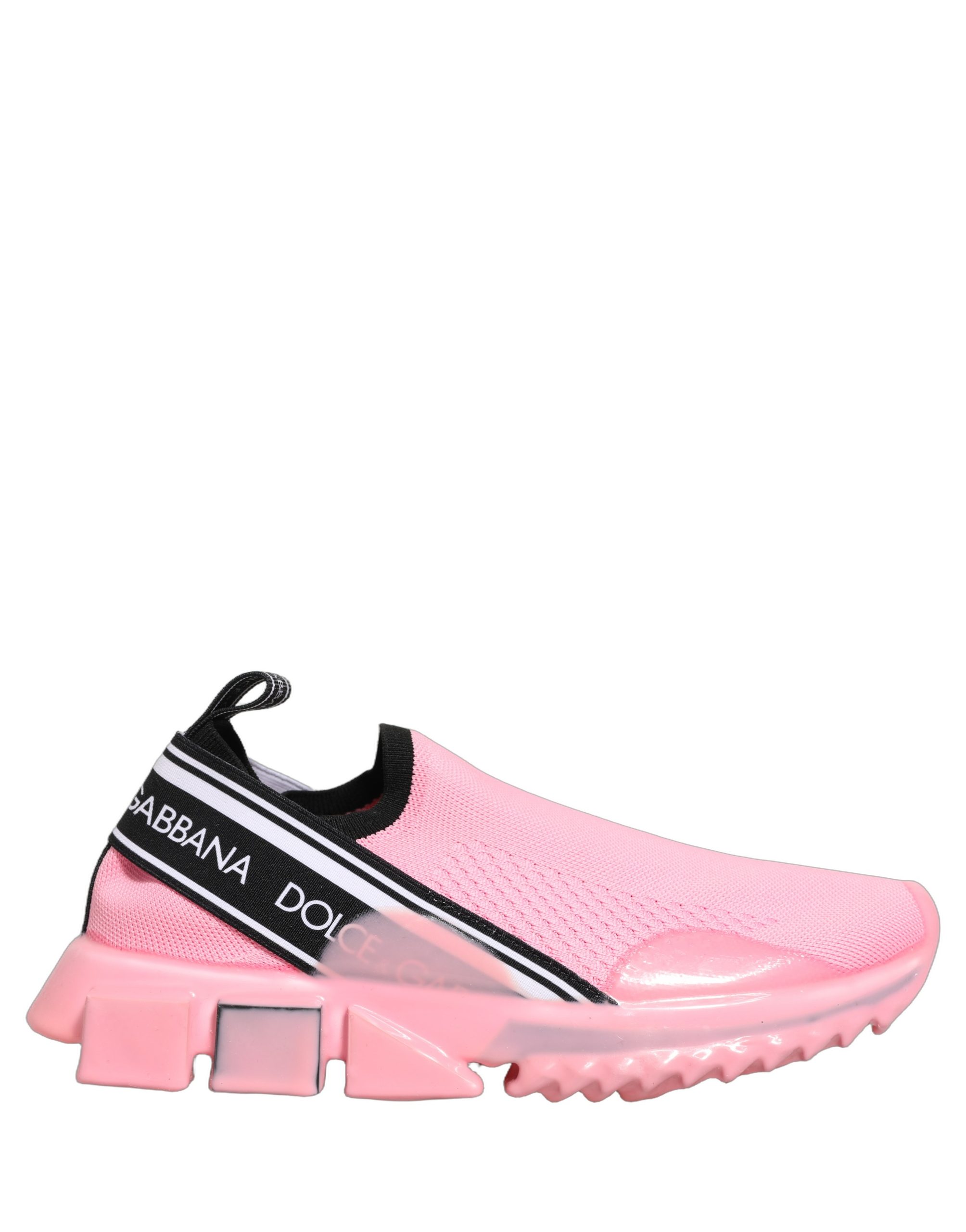 Dolce & Gabbana Pink Slip On Low Top Sorrento Sneakers Shoes - Image 2