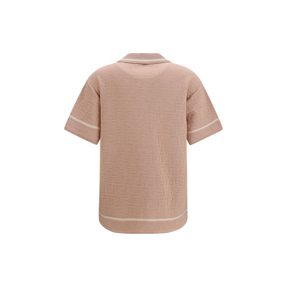 Fendi Multicolor Cotton Shortsleeve Shirt - Image 2
