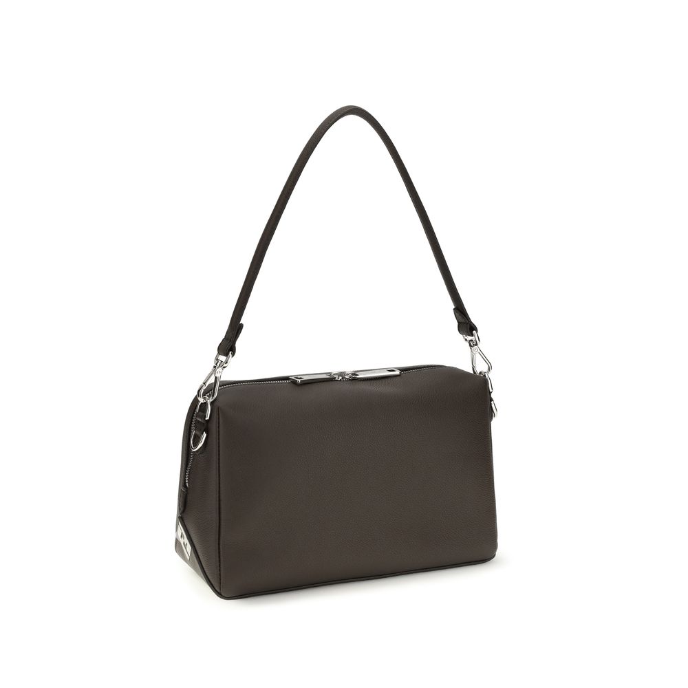 Fendi Brown Calf Leather Bos Taurus Shoulder Bag - Image 2