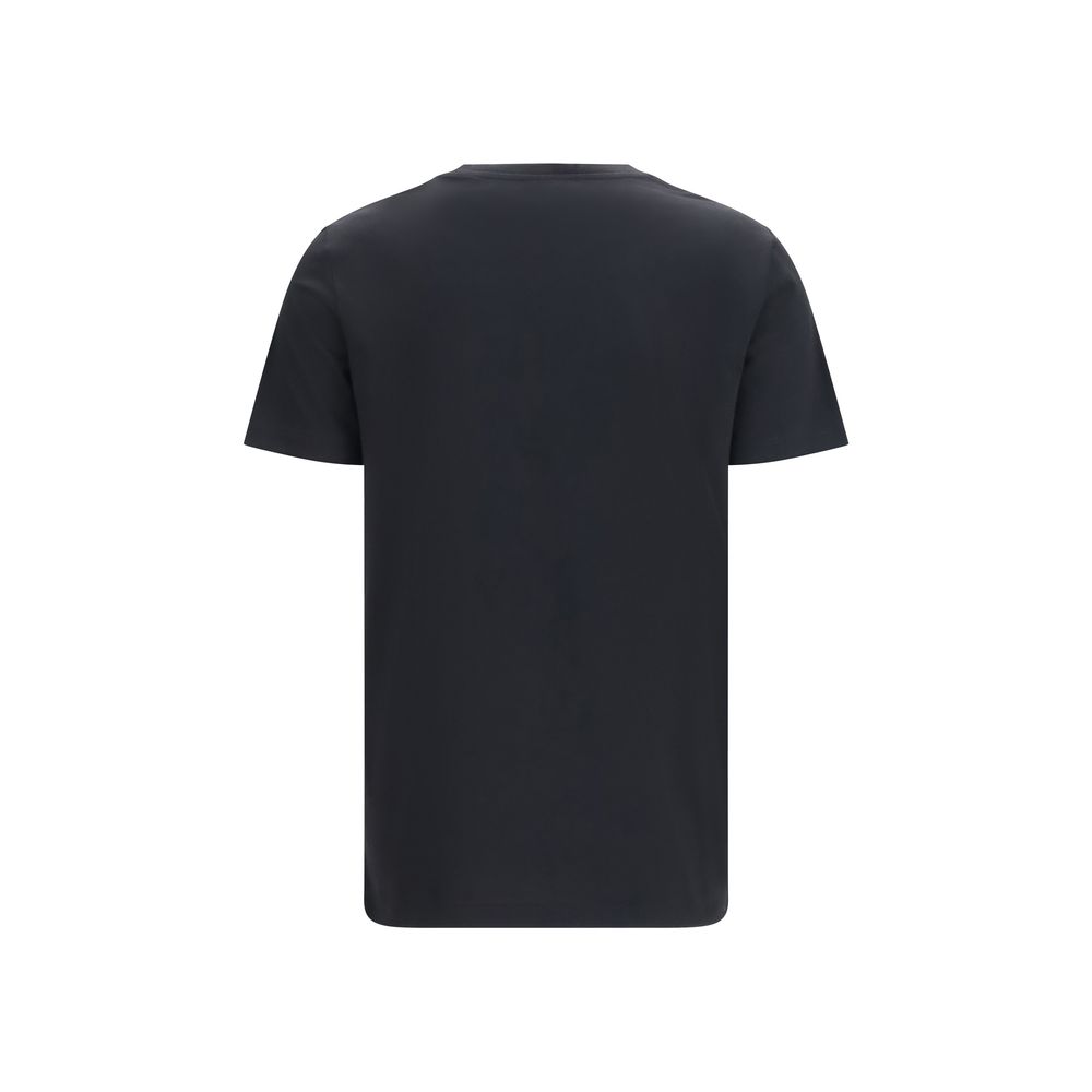Balmain Black Cotton T-Shirt - Image 2