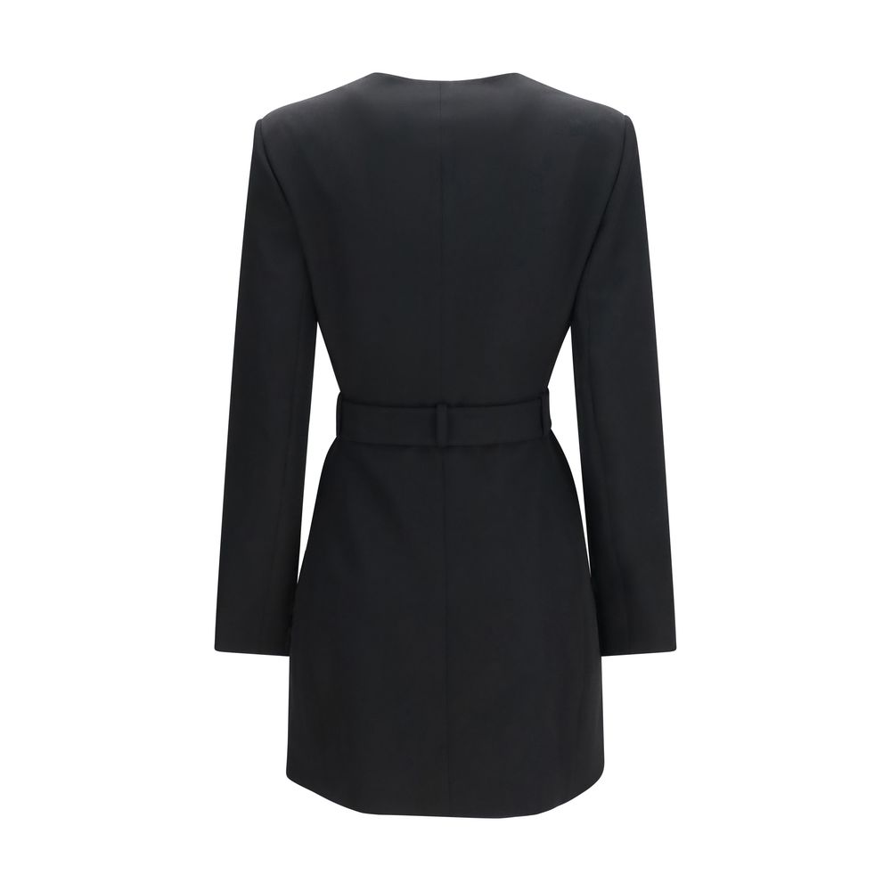 Balmain Black Wool Oves Aries Blazer - Image 2