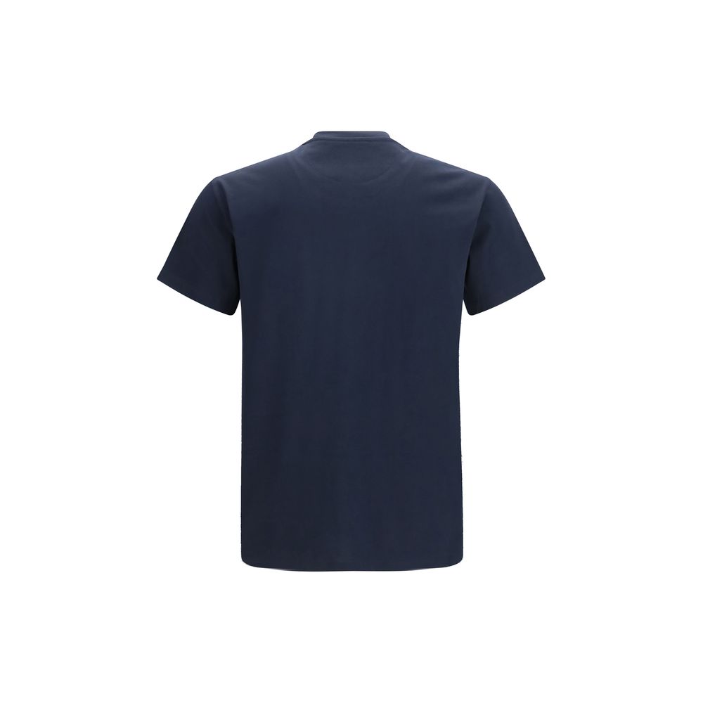 Fendi Blue Cotton T-Shirt - Image 2