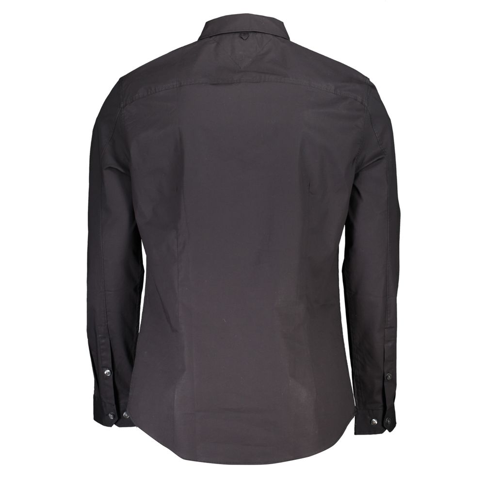 Tommy Hilfiger Black Cotton Men's Shirt - Image 2