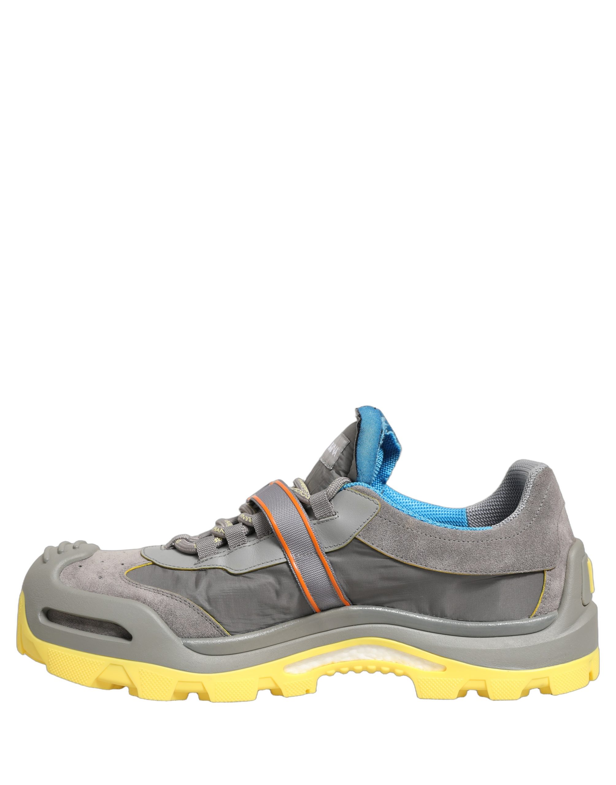 Dolce & Gabbana Gray Airmaster Panelled Low Top Men Sneakers Shoes - Image 5