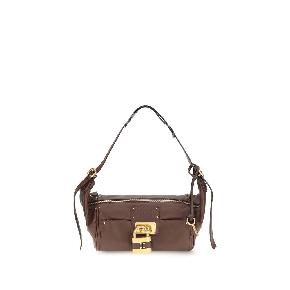 ChloƩ Brown Calf Leather Bos Taurus Shoulder Bag
