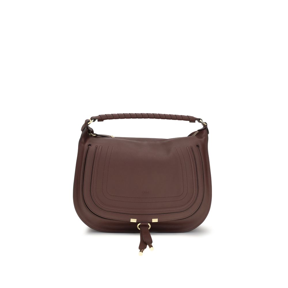 ChloƩ Brown Calf Leather Bos Taurus Shoulder Bag
