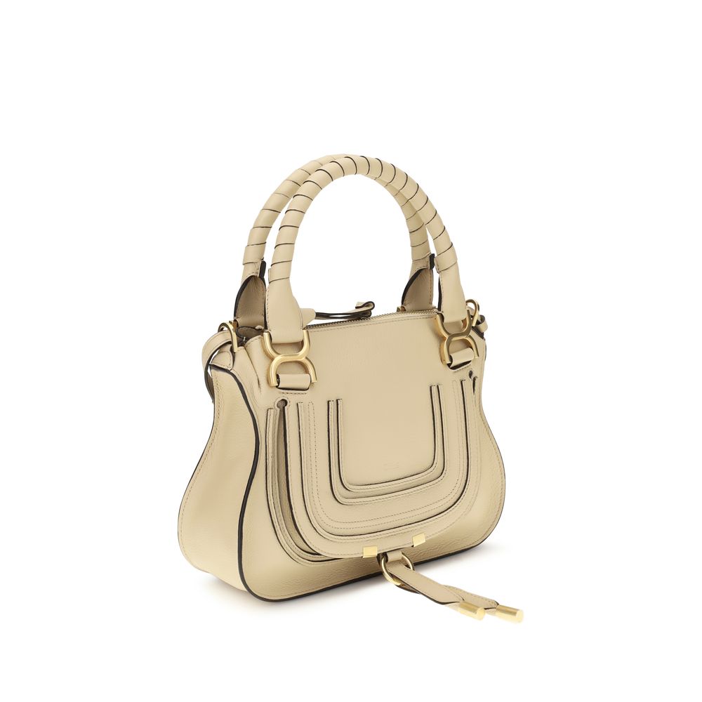ChloƩ Beige Calf Leather Bos Taurus Handbag - Image 2