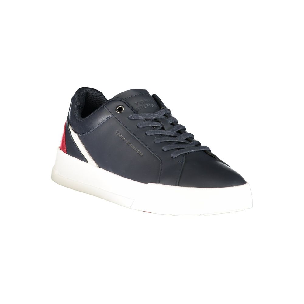 Tommy Hilfiger Blue Polyester Athletic Sneakers - Image 2