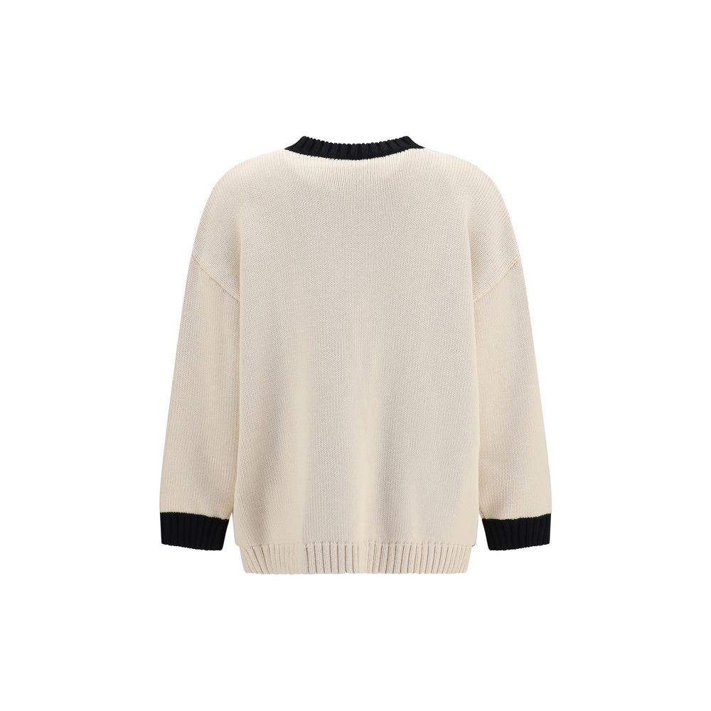 Valentino Beige Cotton Cardigan - Image 2