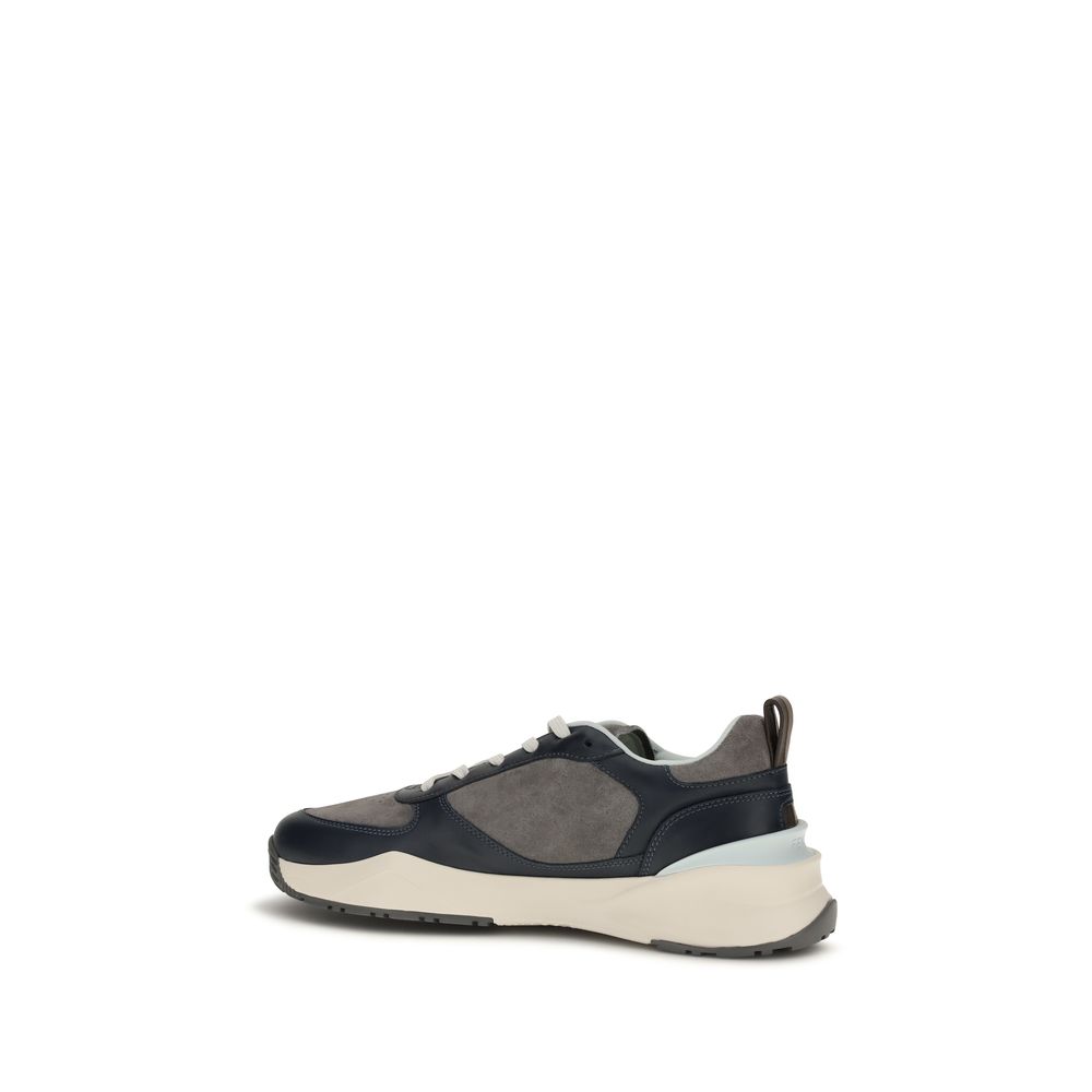 Fendi Multicolor Calf Leather Bos Taurus Athletic Sneakers - Image 3
