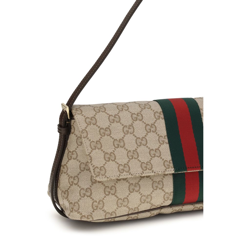 Gucci Beige Cotton Handbag - Image 4