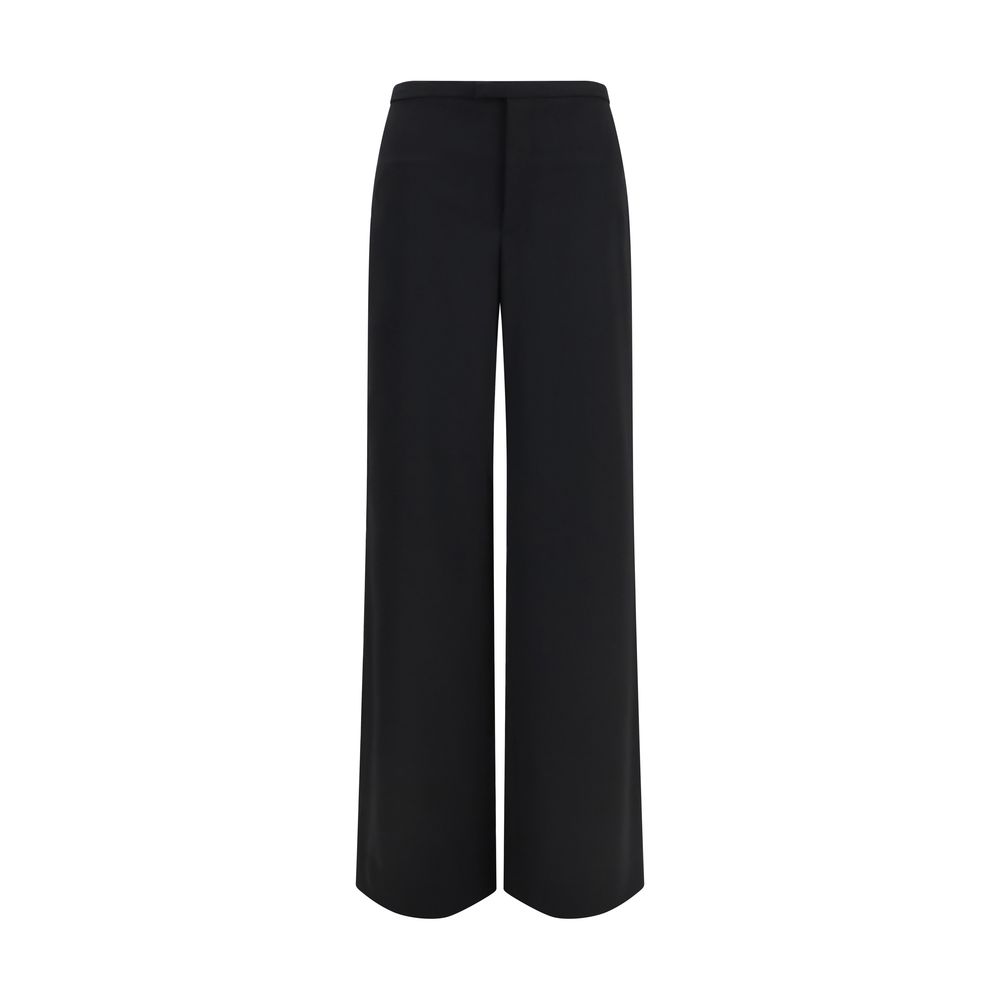 Gucci Black Wool Oves Aries Casual Pants