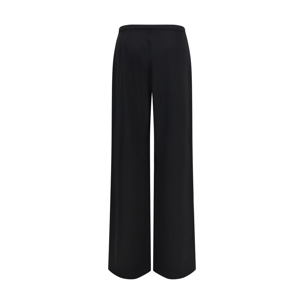 Gucci Black Wool Oves Aries Casual Pants - Image 2