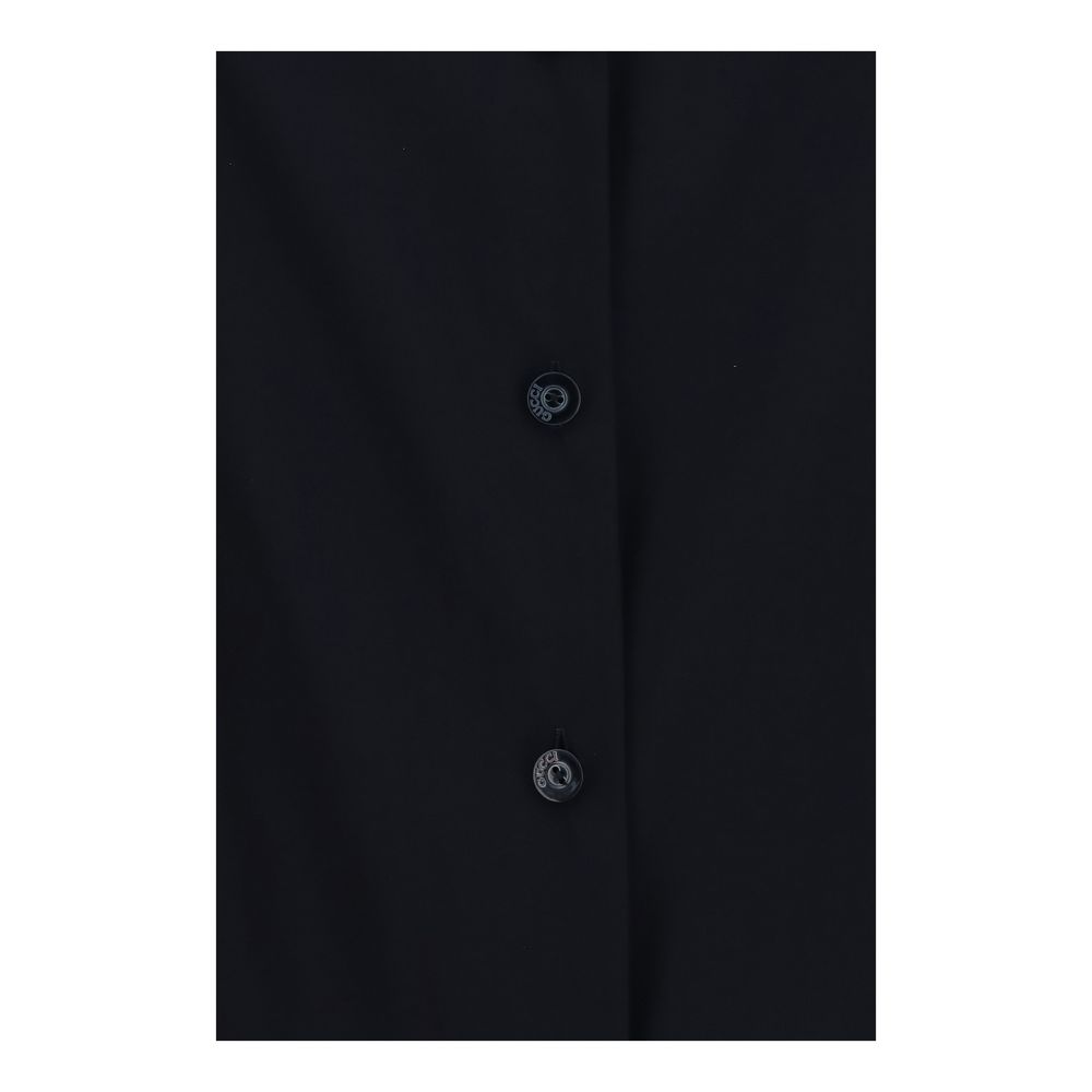 Gucci Black Silk Pattern Shirt - Image 3