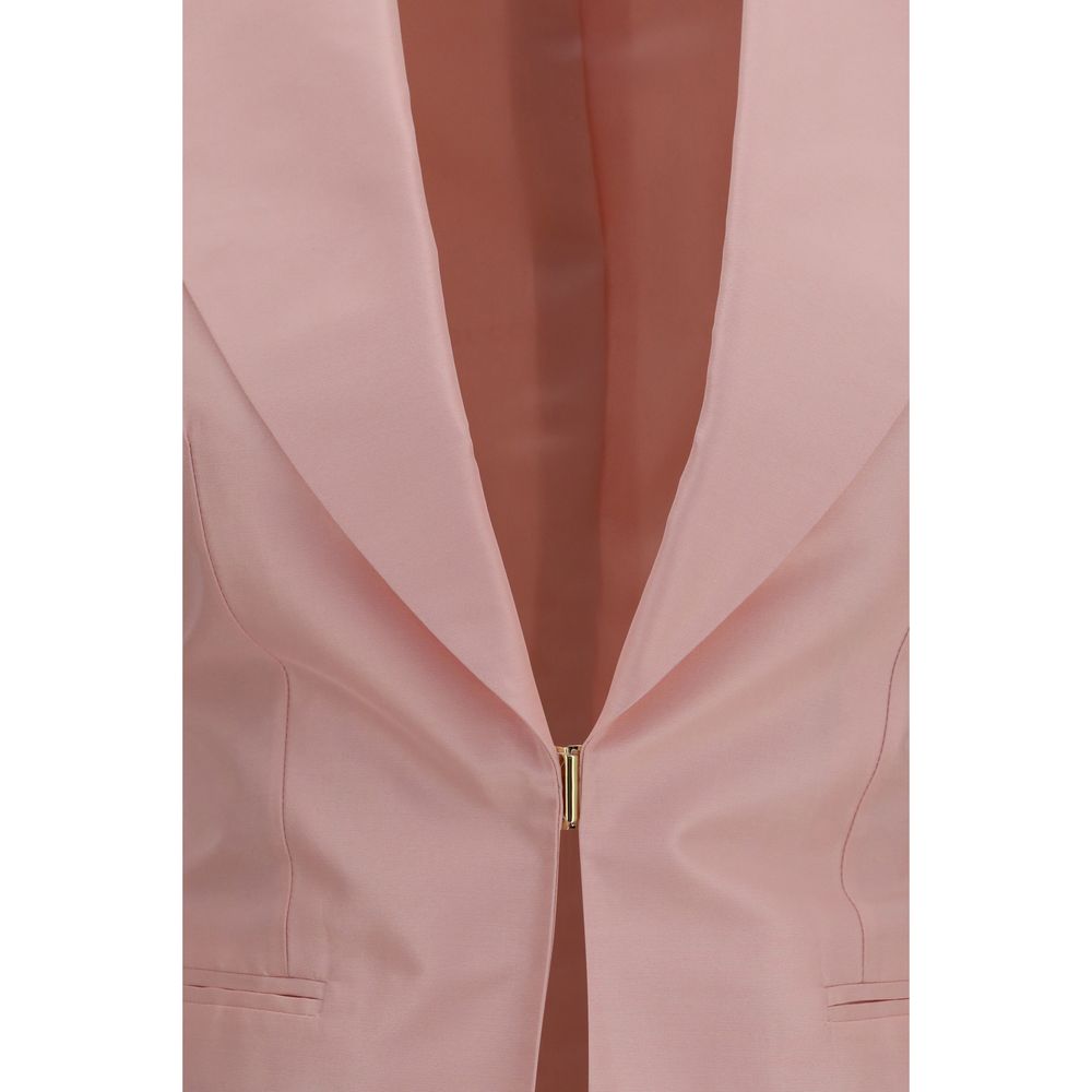 Gucci Multicolor Silk Full-Length Jacket - Image 3