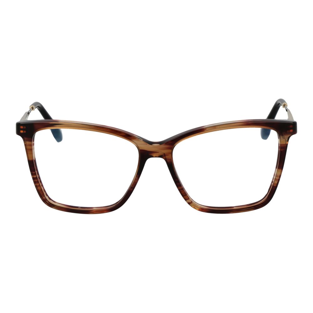 Victoria Beckham Brown Metal & Plastic Glasses (Frames) - Image 2