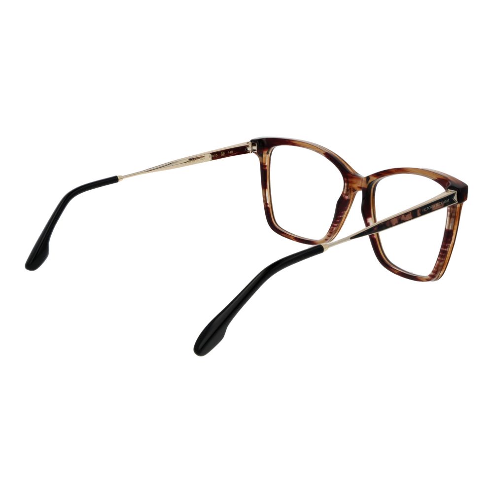 Victoria Beckham Brown Metal & Plastic Glasses (Frames) - Image 3