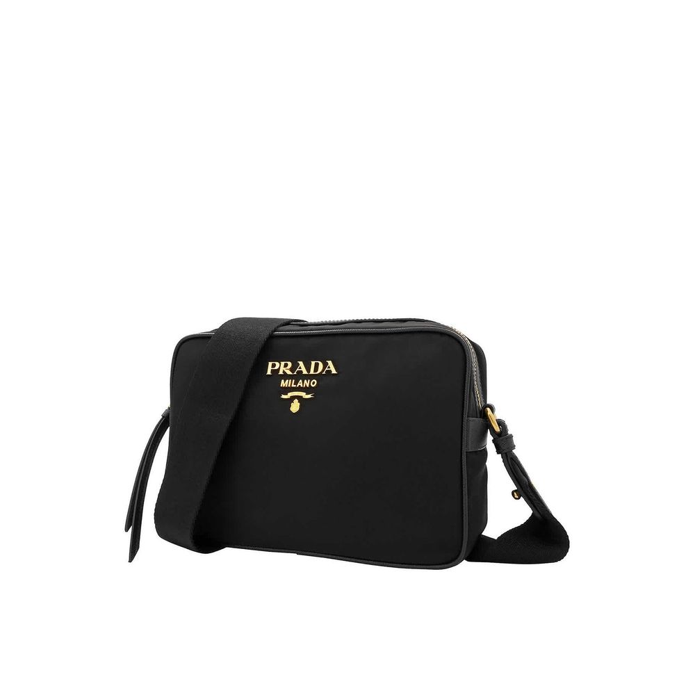 Prada Black Nylon Shoulder Bag - Image 2