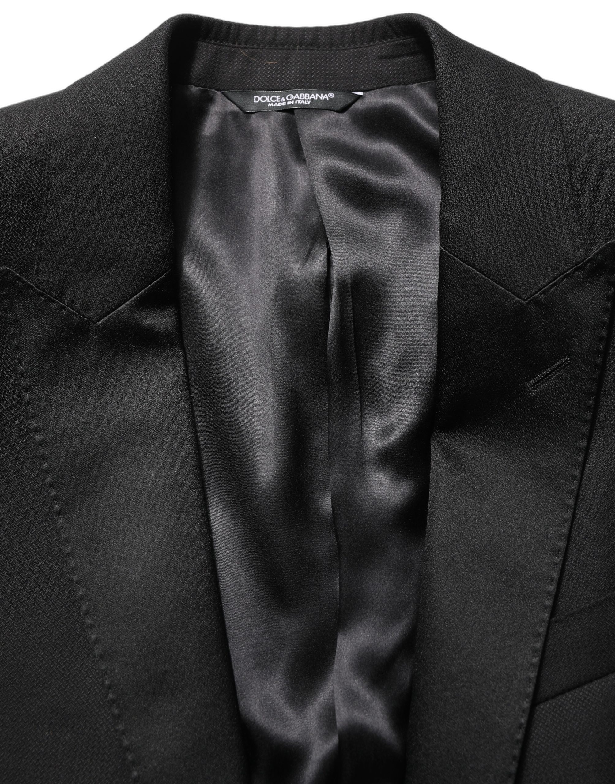Dolce & Gabbana Dark Gray MARTINI Slim Fit Formal 3 Piece Suit - Image 7