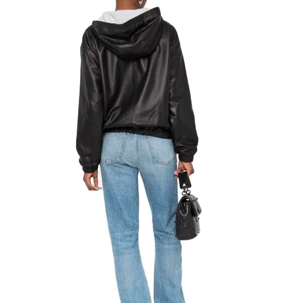 Saint Laurent Black Leather Tank Tops - Image 3