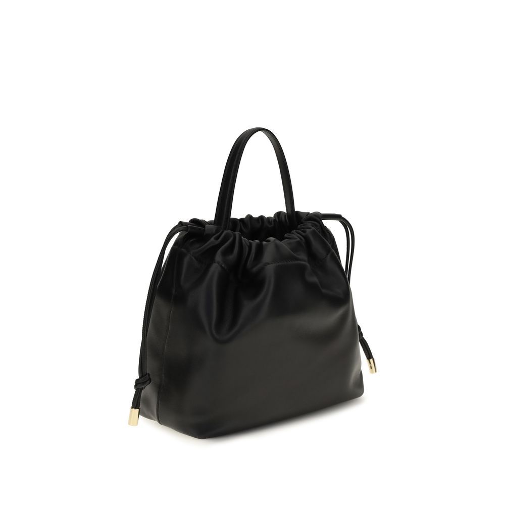 ChloƩ Black Lamb Ovis Aries Aries Shoulder Bag - Image 3