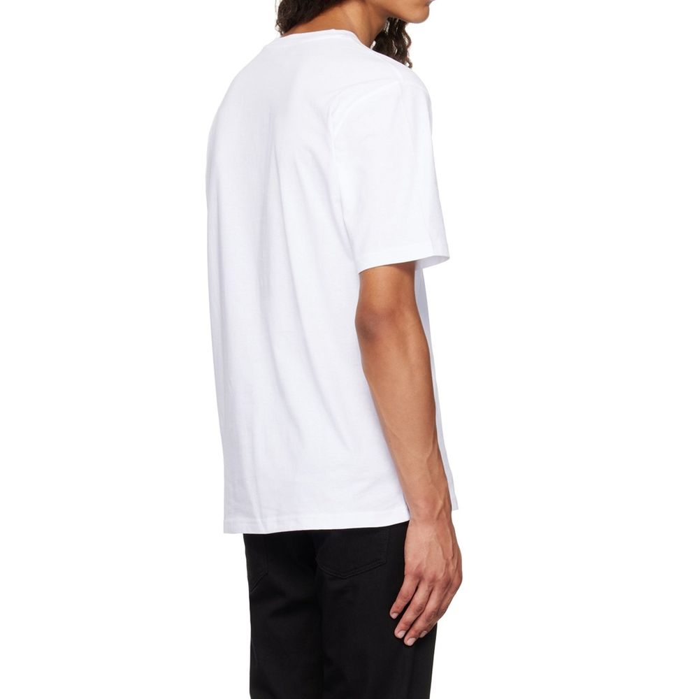 Moschino White Cotton T-Shirt - Image 3