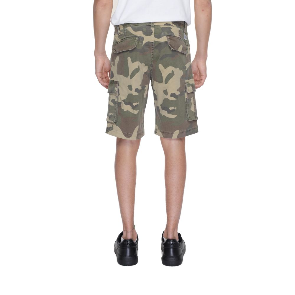 U.S. POLO ASSN. Beige Cotton Bermuda Shorts - Image 2