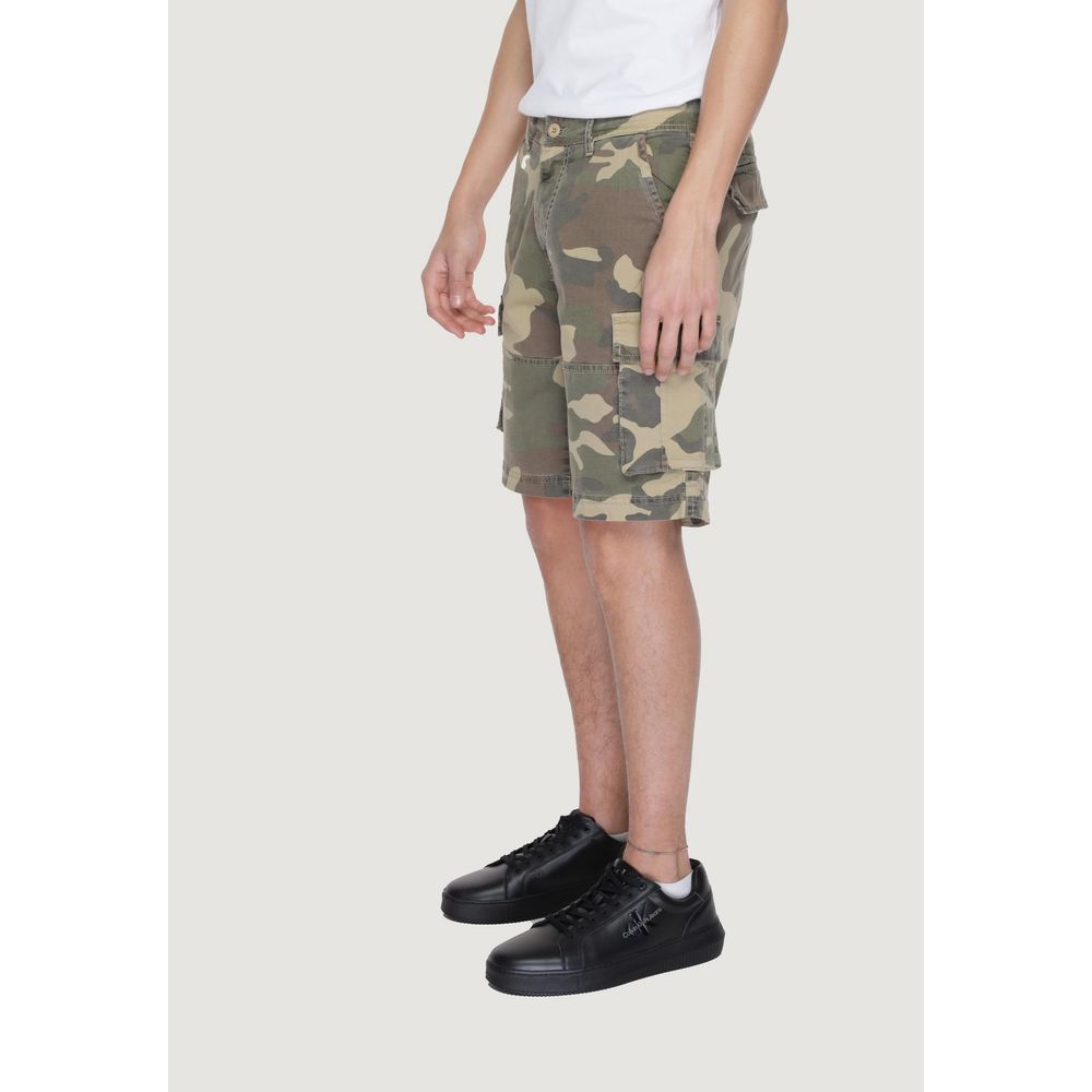 U.S. POLO ASSN. Beige Cotton Bermuda Shorts - Image 3