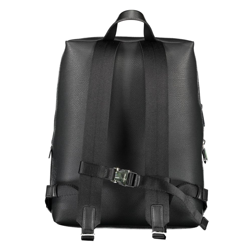 Calvin Klein Nero Polyester Men Backpack - Image 2