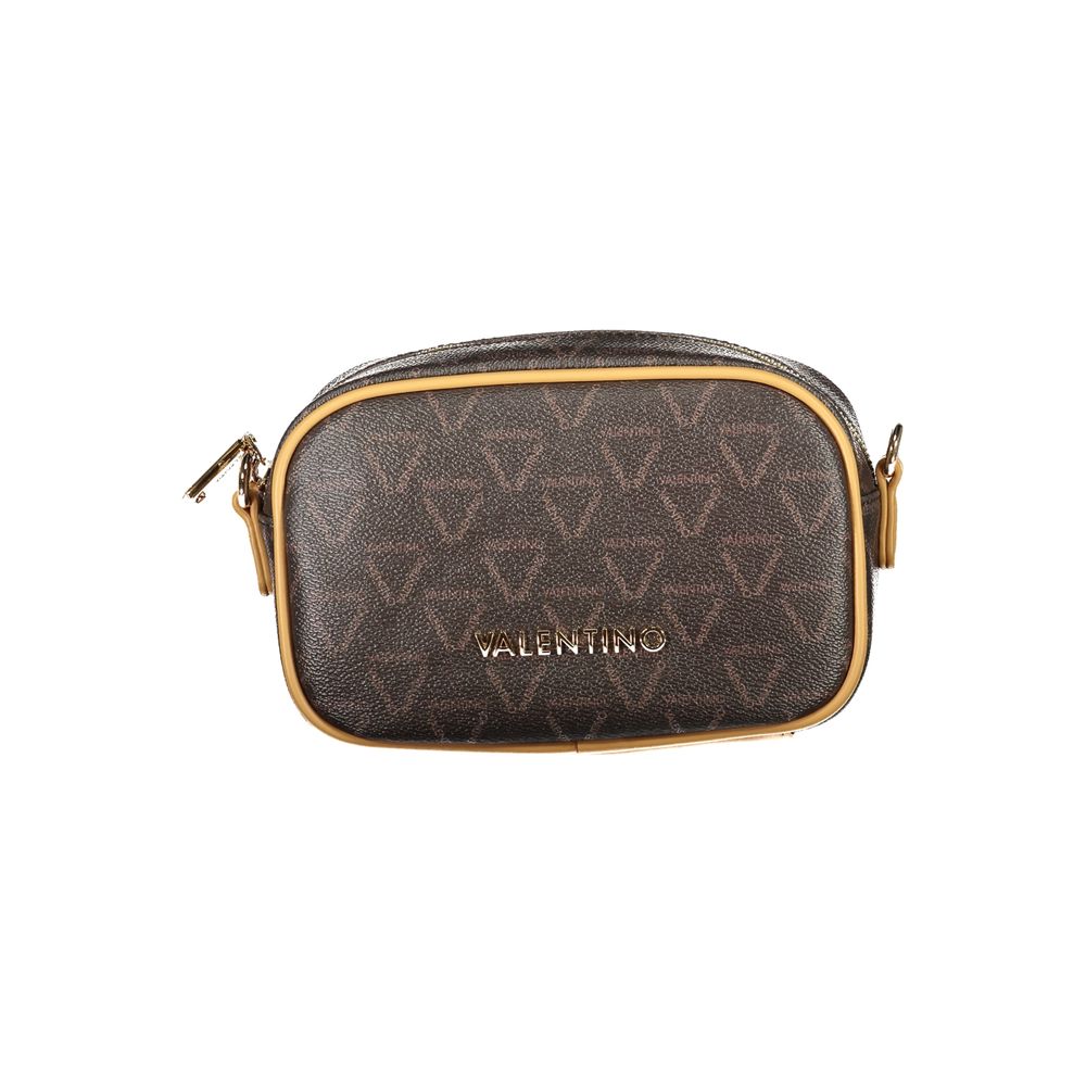 Valentino Brown Polyethylene Handbag