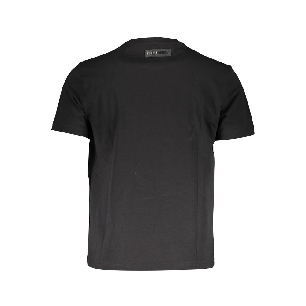 Plein Sport Black Cotton Men T-Shirt - Image 2