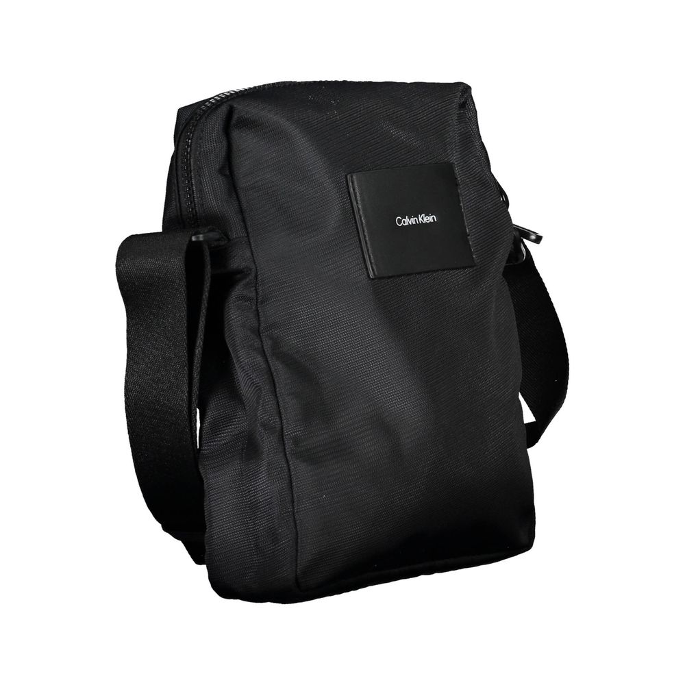 Calvin Klein Black Polyester Men's Shoulder Bag - Image 3