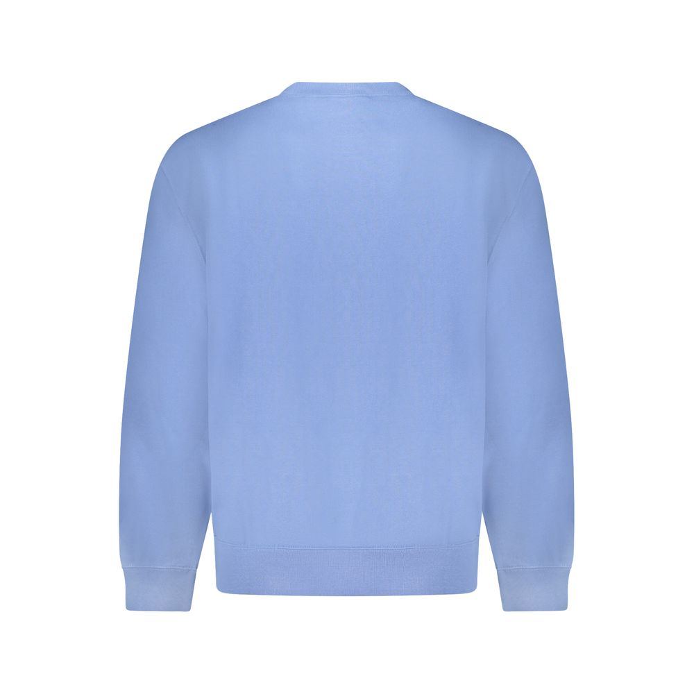 Calvin Klein Blue Cotton Men's Sweatshirt - Image 2