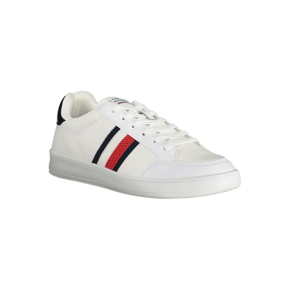 Tommy Hilfiger White Polyester Men Sneaker - Image 2