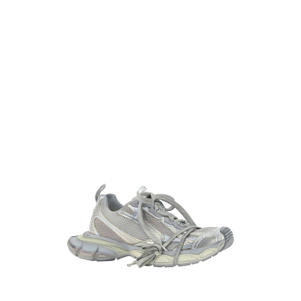 Balenciaga Gray Polyethylene Chunky Sneakers - Image 2