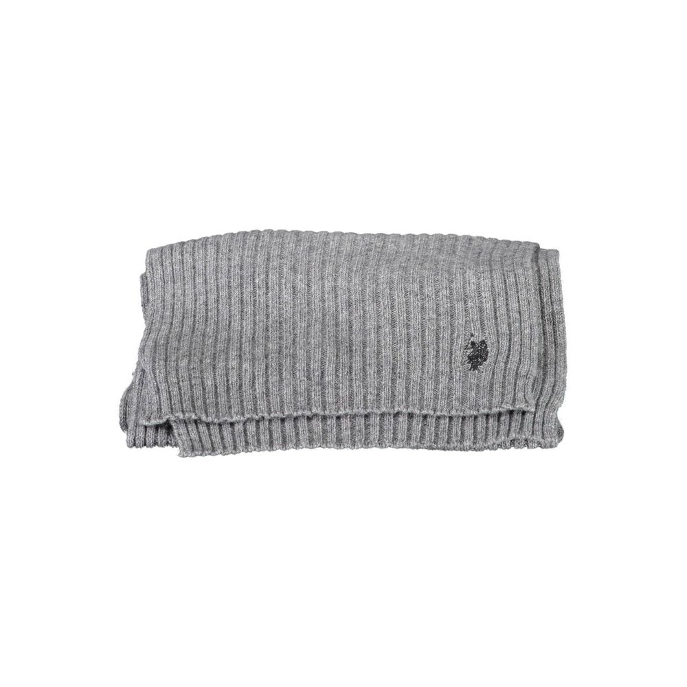 U.S. POLO ASSN. Gray Wool Men's Scarf - Image 2