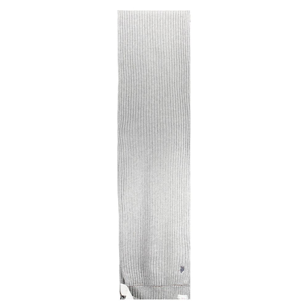 U.S. POLO ASSN. Gray Wool Men's Scarf - Image 3