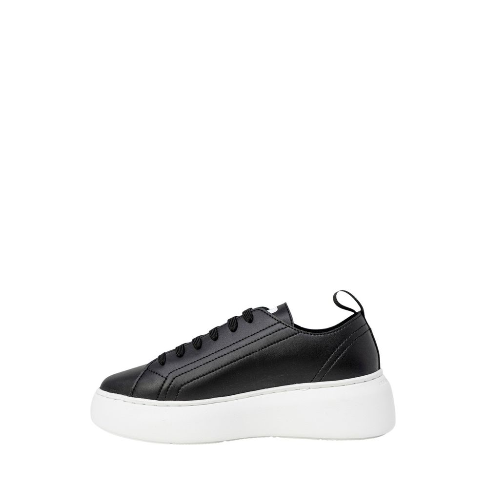 Armani Exchange Black Artificial Leather Low Top Sneakers - Image 2