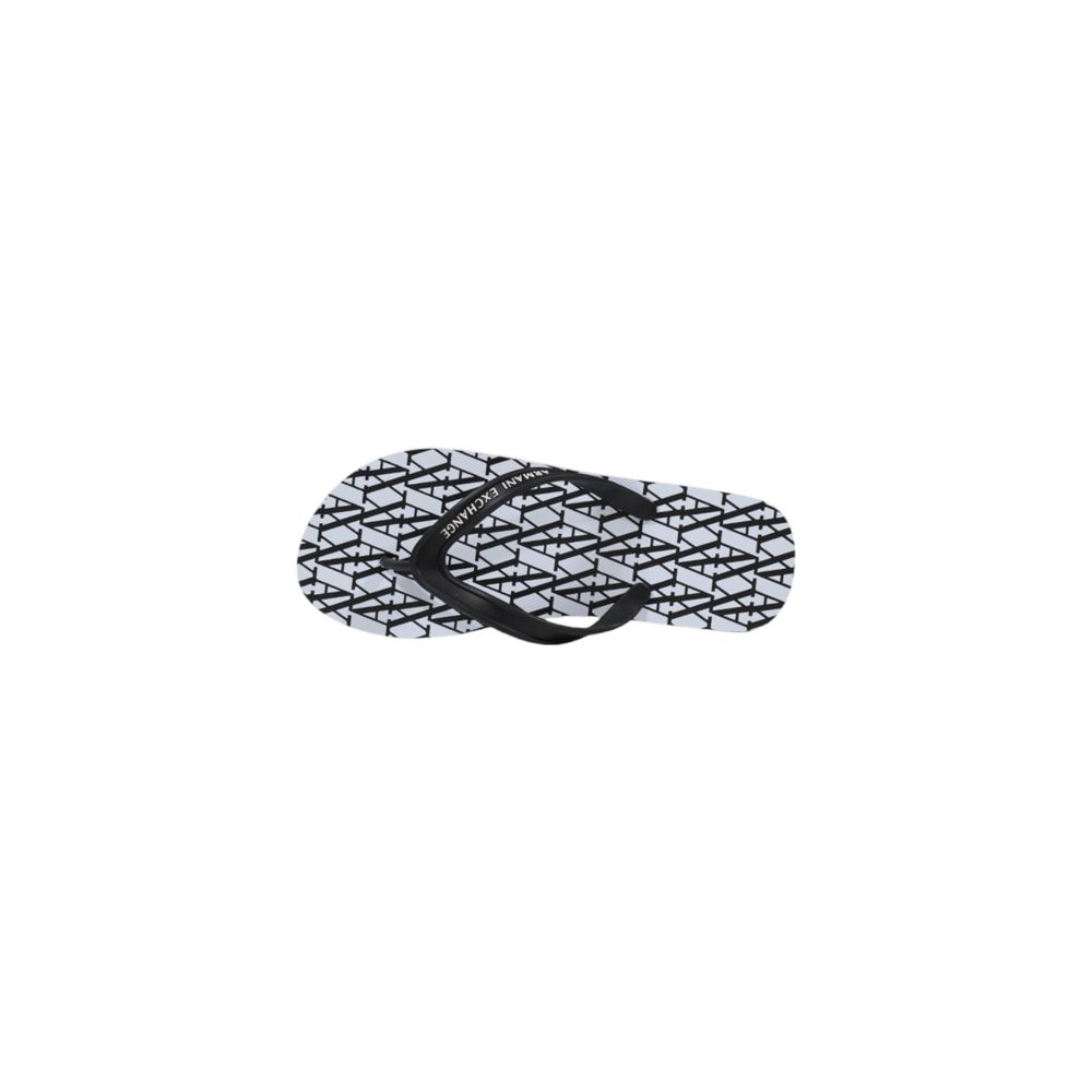 Armani Exchange White Rubber Flip-Flop Sandals - Image 5