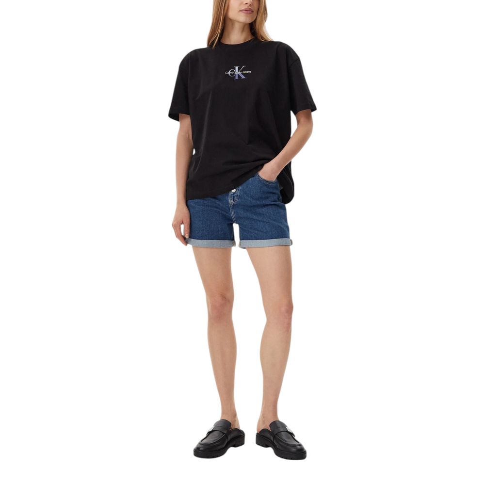 Calvin Klein Jeans Blue Cotton Shorts - Image 3