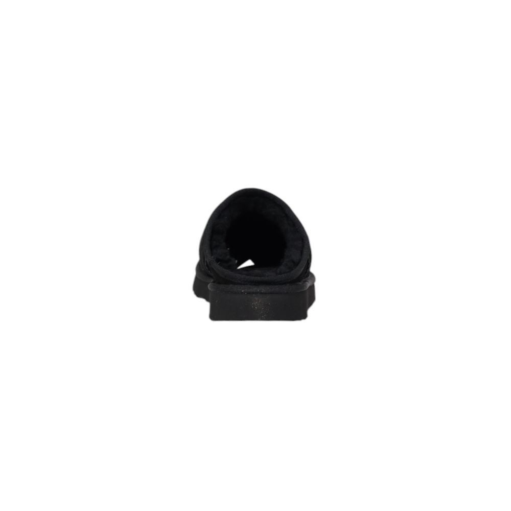 UGG Black Suede Leather Clogs - Image 4
