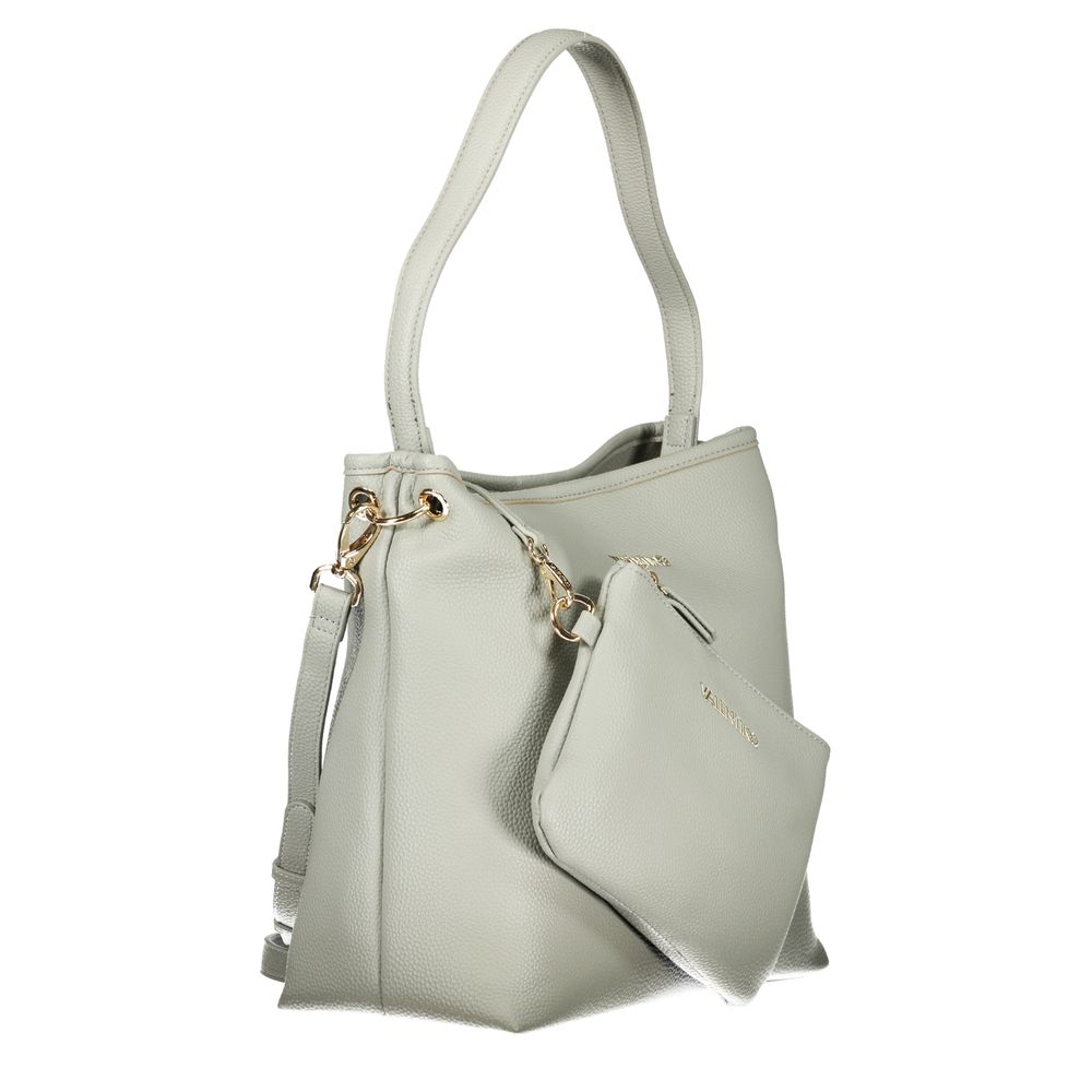 Valentino Gray Polyethylene Handbag - Image 3