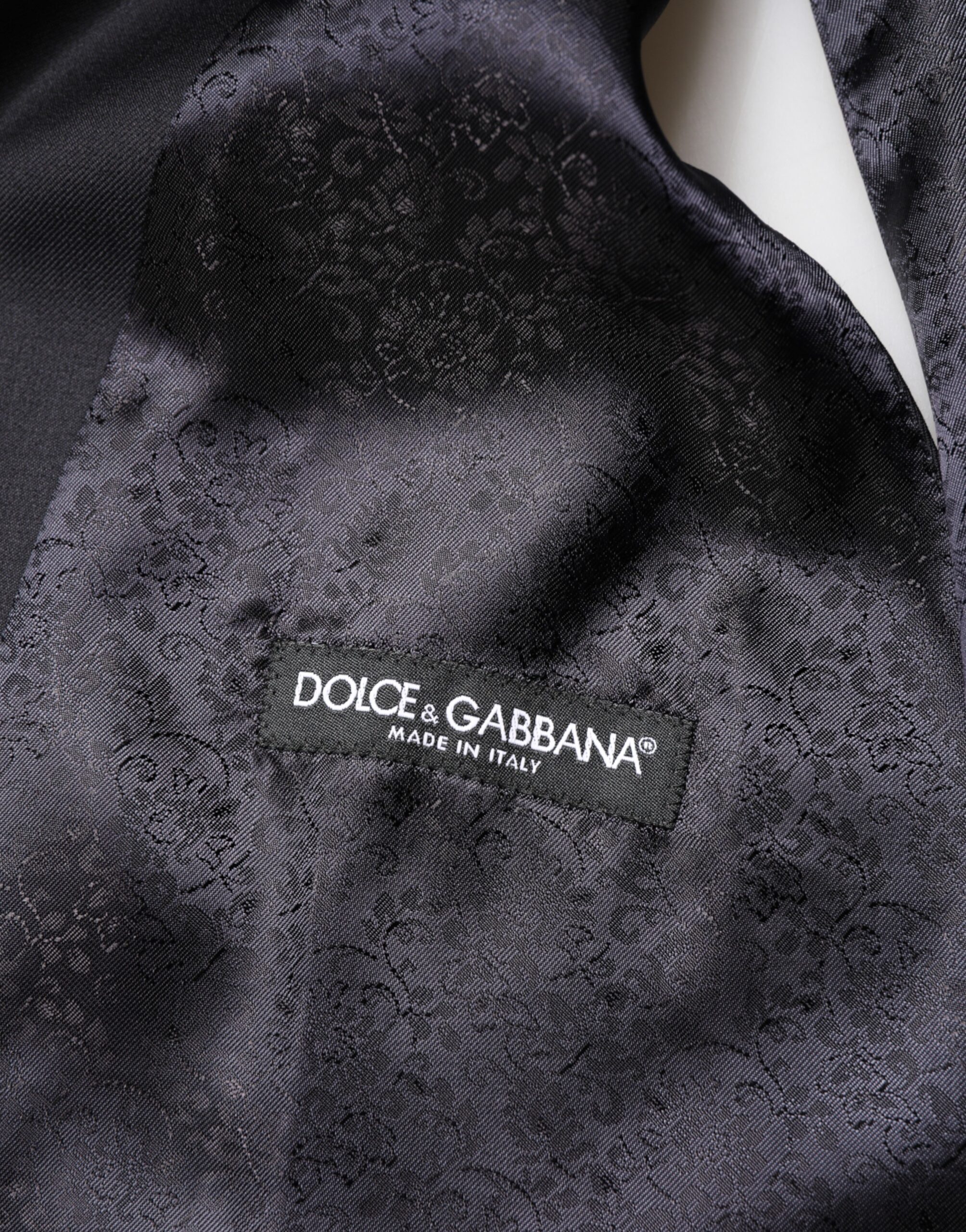 Dolce & Gabbana Blue Wool Single Breasted 3 Piece Men Suit - Image 8