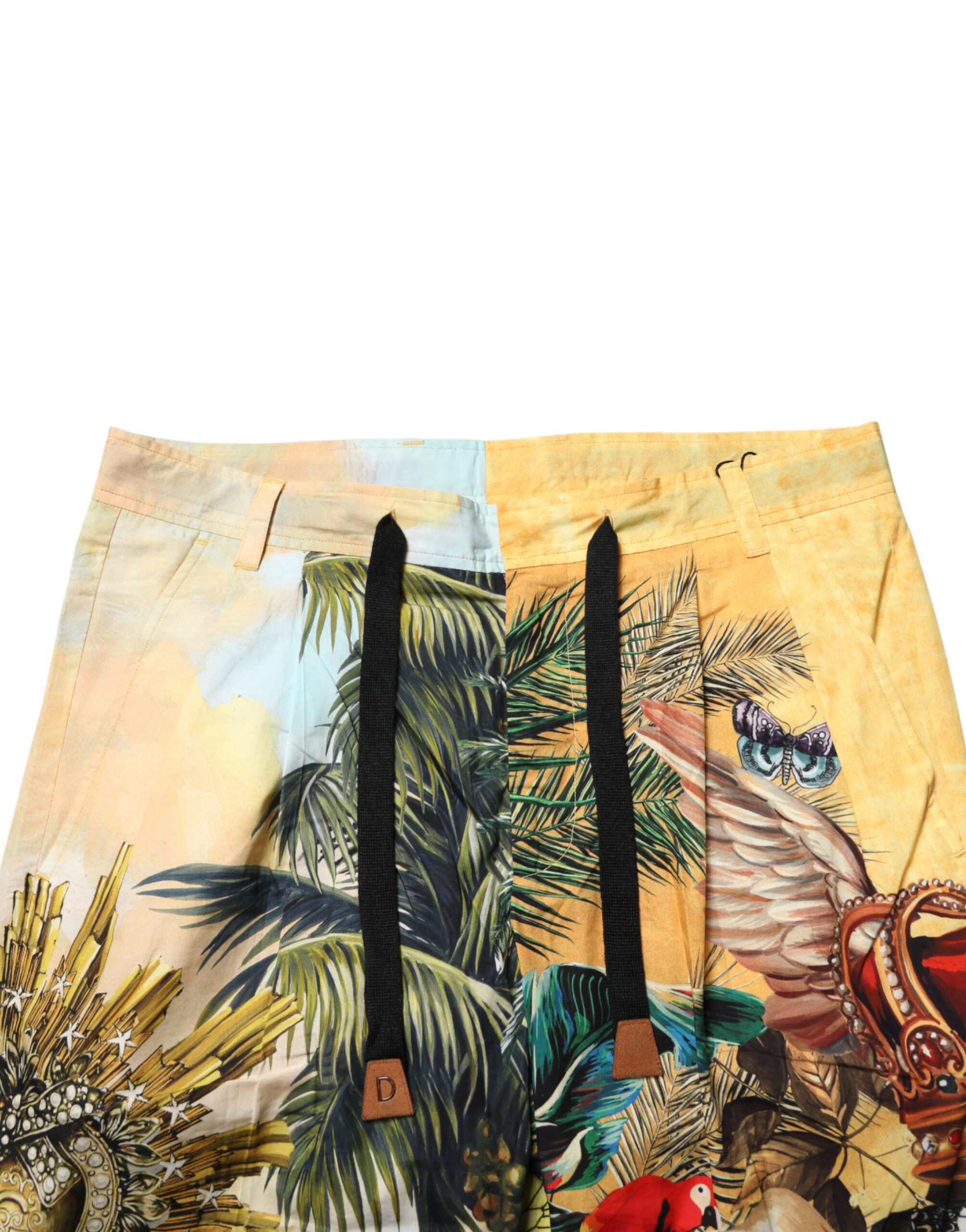 Dolce & Gabbana Multicolor Tropical King Lounge Trouser Pants - Image 5