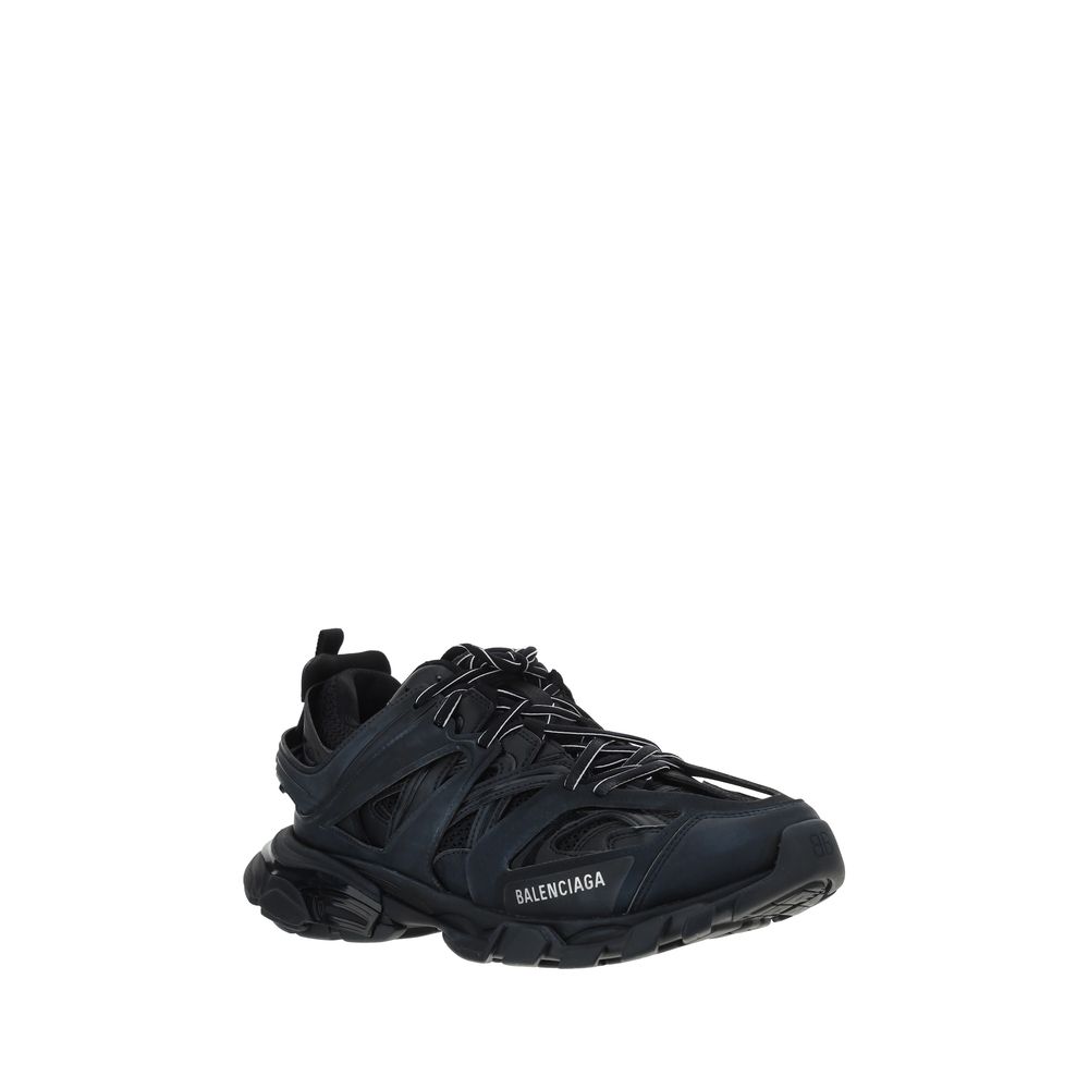 Balenciaga Black Polyethylene Athletic Sneakers - Image 2