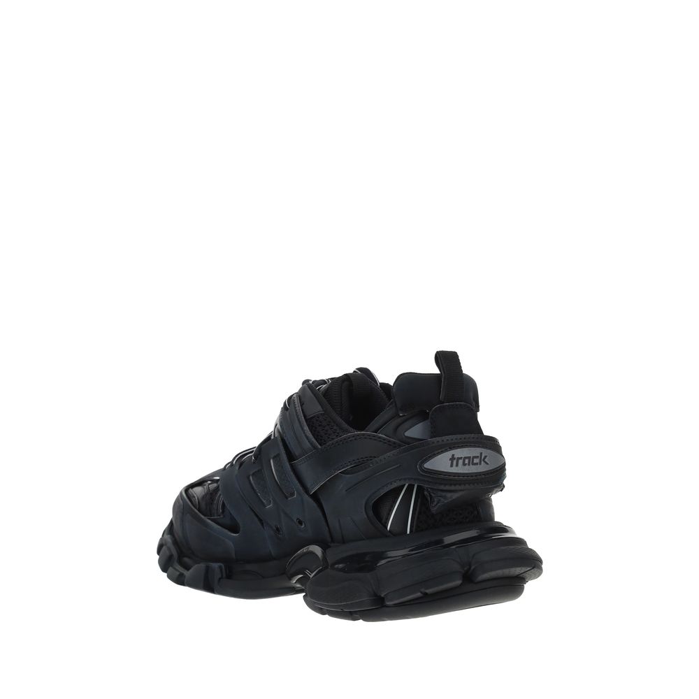 Balenciaga Black Polyethylene Athletic Sneakers - Image 3