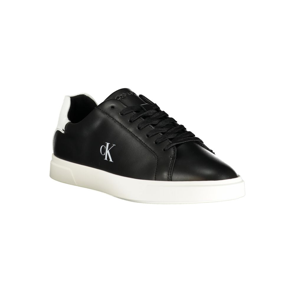 Calvin Klein Black Polyurethane Women Sneaker - Image 2