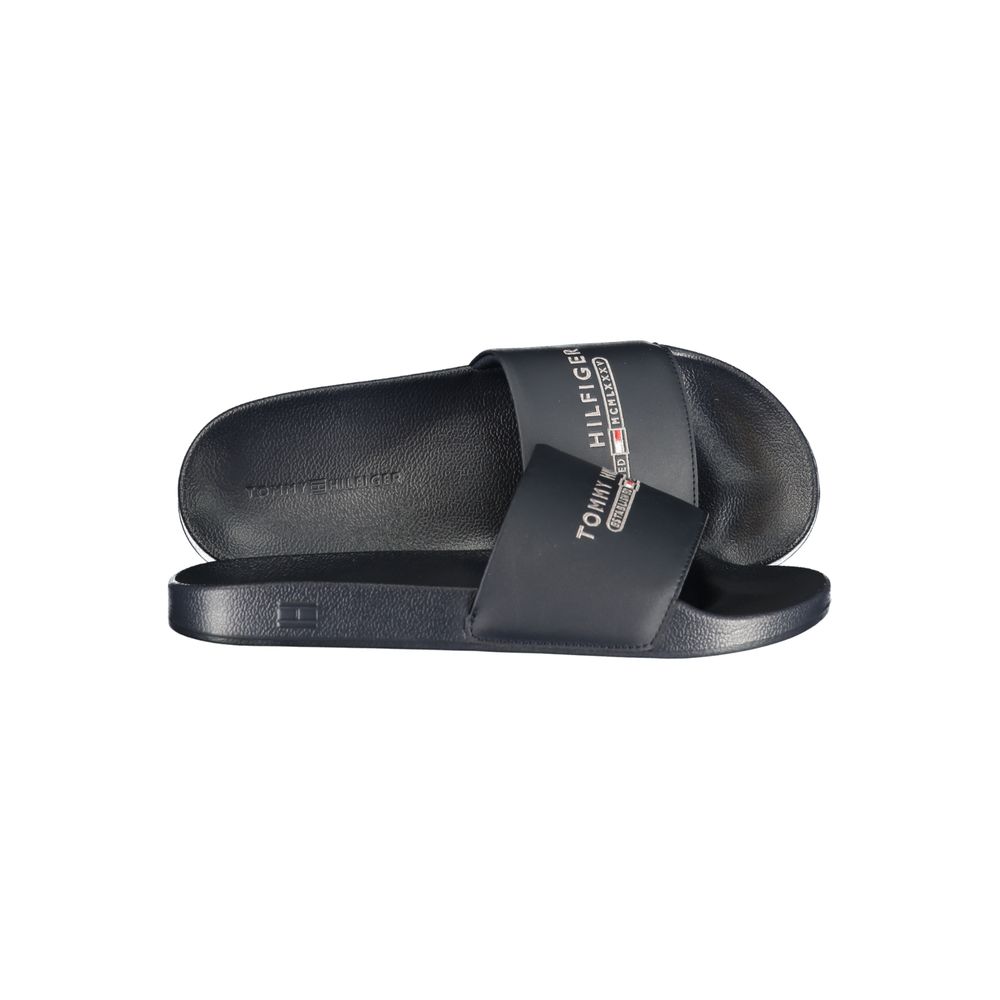 Tommy Hilfiger Blue Polyurethane Men Slipper - Image 2