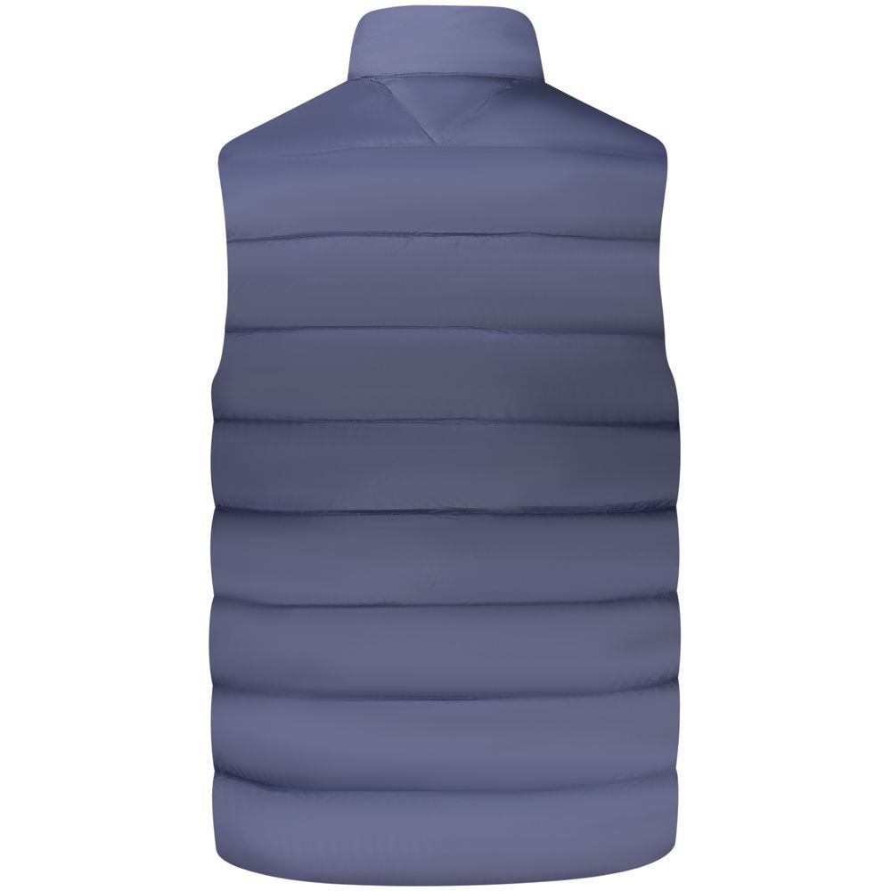 Tommy Hilfiger Blue Nylon Men's Sleeveless Jacket - Image 2